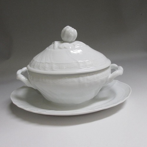 ★リチャードジノリ/RICHARD GINORI　Vecchio White/ベッキオホワイト　 ソースボート　新入荷【中古】
