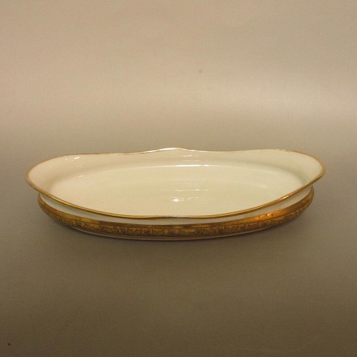 ★アンティーク リモージュ/Limoges オーバルディッシュ 豪華金彩 新入荷【中古】