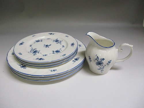 ★ノリタケ/Noritake　クラフトーン/CRAFTONE クリーマー＋φ21プレート３枚＋φ16プレート３枚 新入荷【中古】