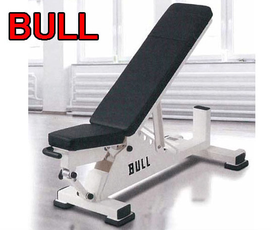 【楽天市場】【アジャストベンチ】【受注生産品】BULL NEWアジャスタブル ベンチ BL-NADJB （代引き不可、送料実費） | 大胸筋