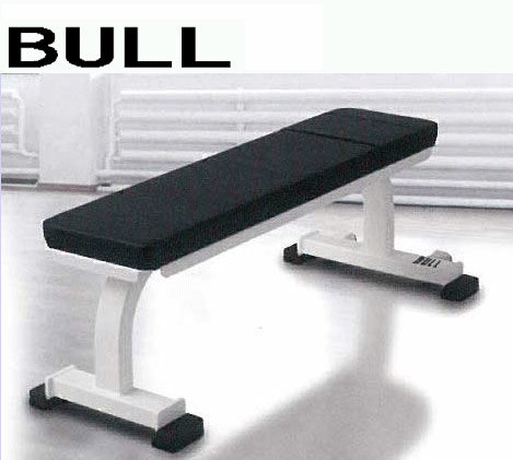 【楽天市場】【受注生産品】【BULLフラットベンチ】BULL フラット ベンチ BLーFB （代引き不可） |腹筋台 筋トレ器具 フラット