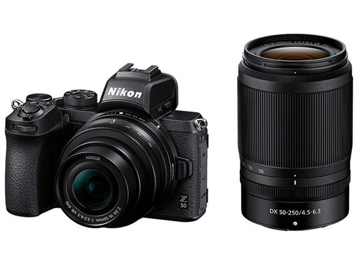 楽天市場】ニコン Z50 ボディ + 望遠ズームレンズセット NIKKOR