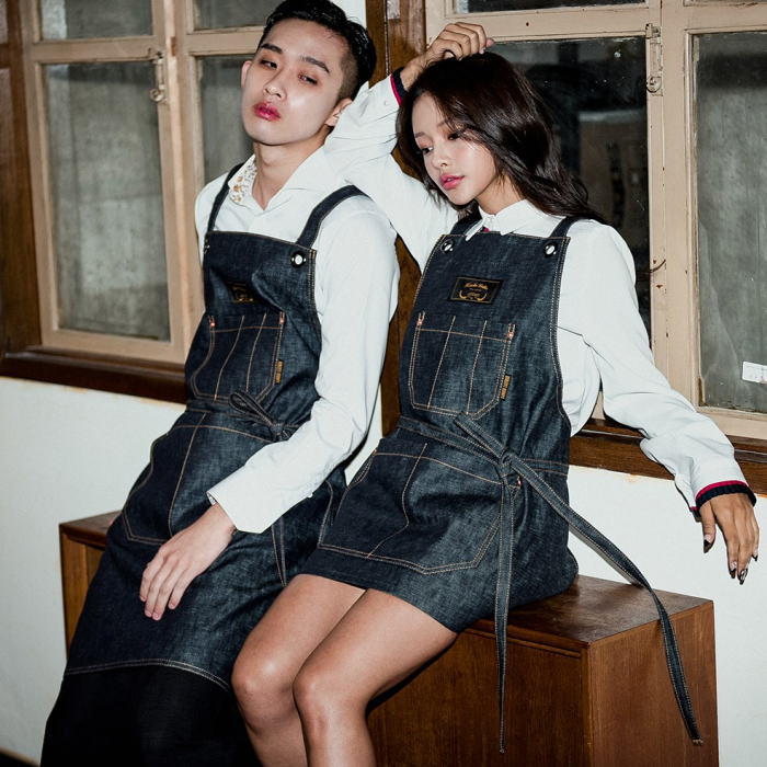 楽天市場】エプロン 美容師用 理容師用 美容師エプロン 理容師 理容