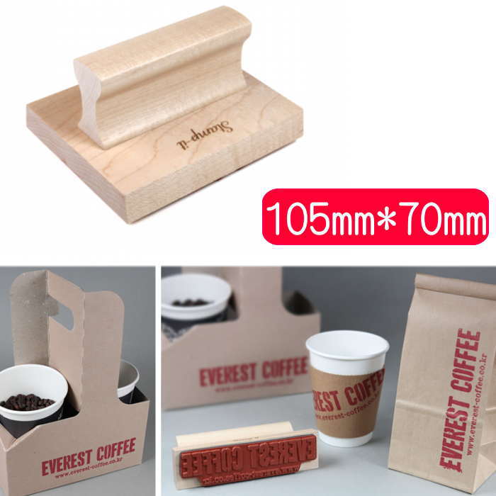 スタンプオリジナル オーダー スタンプ はんこ オリジナルスタンプ105mm×70mm お名前スタンプ 店名スタンプ 先生スタンプ スタンプワン