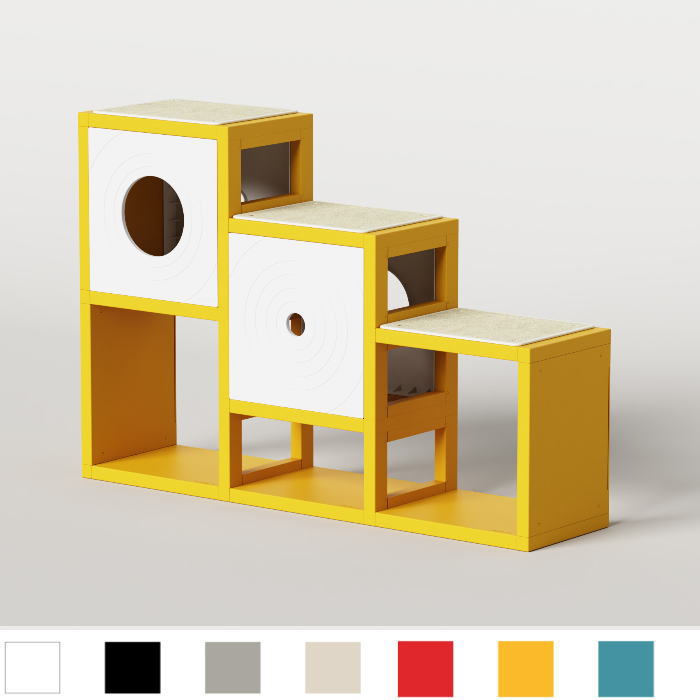 楽天市場】キャットタワー 猫タワー 猫ハウス 爪とぎ 【汚れが付き