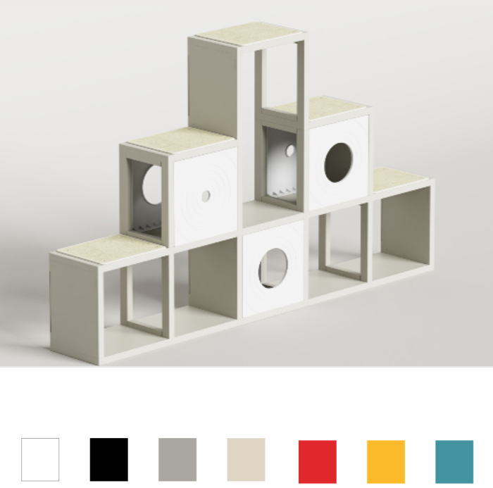 楽天市場】キャットタワー 猫タワー 猫ハウス 爪とぎ 【汚れが付き