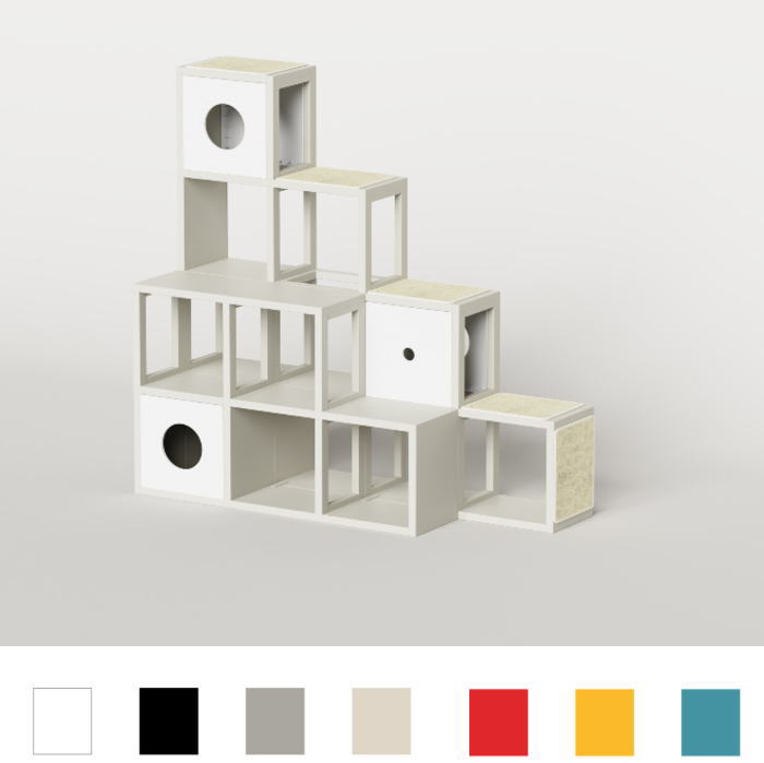 楽天市場】キャットタワー 猫タワーキャットステップ キャットウォーク