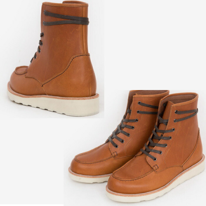 レザーカジュアルブーツ 全3色 ハンドメイドブーツ メンズブーツ