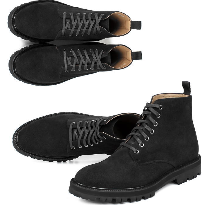 スエードレザーブーツ メンズ ブーツ カジュアルブーツ