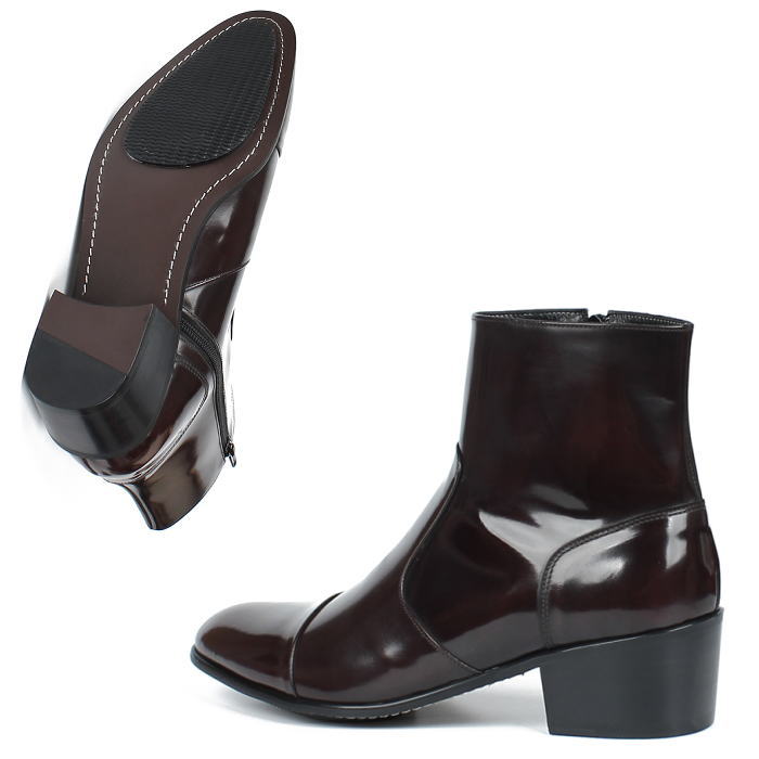 レザーブーツ メンズ ビジネスブーツ ブーツ ドレスブーツ