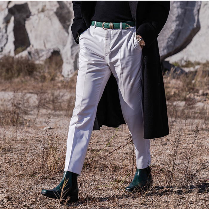 レザーブーツ サイドゴアブーツ メンズブーツ ハンドメイドブーツ