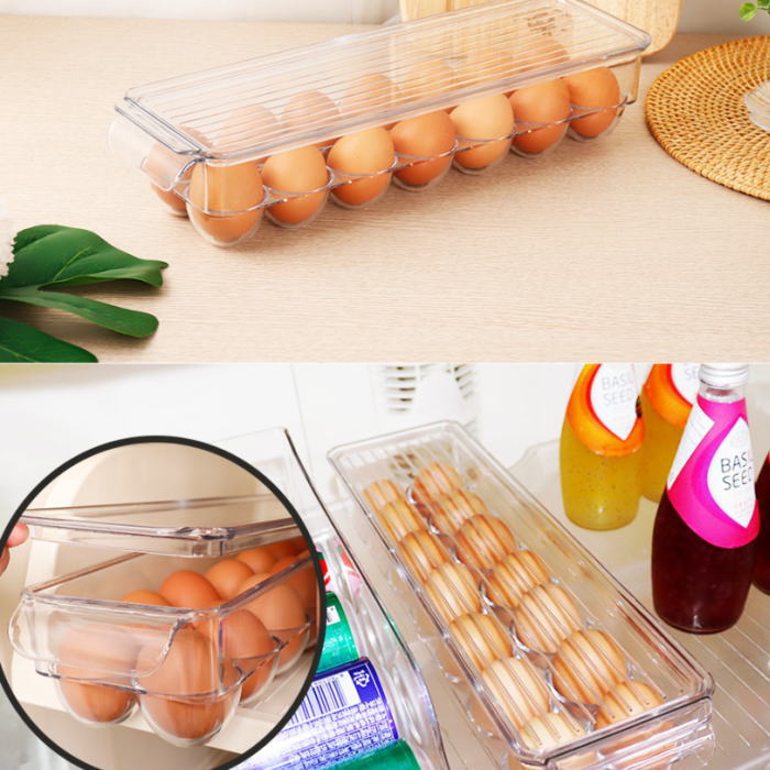 卵収納 卵ケース 冷蔵庫収納 冷蔵庫整理 アクリルケース
