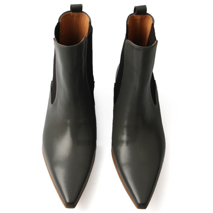 サイドゴアレザーブーツ ハンドメイドブーツ カジュアルブーツ メンズブーツ ブーツ
