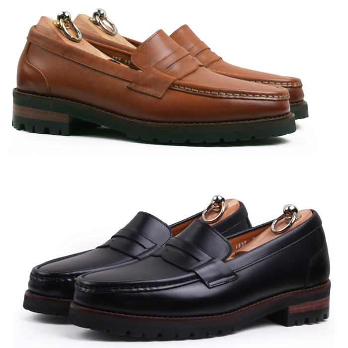 レザーローファーレザー メンズローファー メンズシューズ レザーシューズ 本革 シューズ ハンドメイドシューズ SHOES STAR｜最新トレンド靴 SHARE