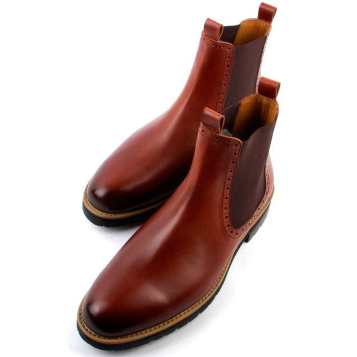 サイドゴアブーツ レザーブーツ メンズブーツ レザーシューズ