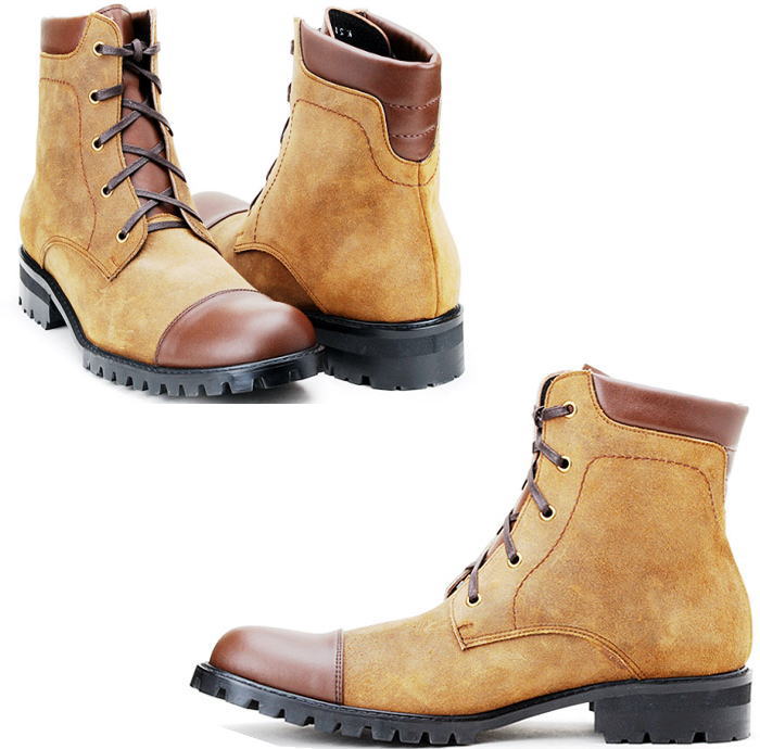 レザーブーツ カジュアルレザーブーツ ブーツ オーダーシューズ レザーシューズ