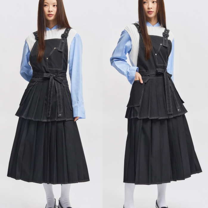 エプロン プリーツ ロング丈エプロン エプロンワンピース エプロン おしゃれ ロング丈エプロン ワークエプロン 作業エプロン エプロン かっこいい エプロン 花屋エプロン カフェエプロン ユニフォーム|最新トレンド靴 SHARE