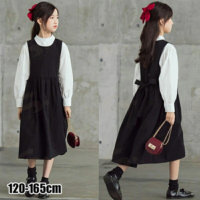 親子ペアルックブラウス ワンピース2点セット 女の子 子ども服 おそろい 双子 韓国子供服 リンクコーデ　プレゼント ギフト 誕生日 家族 リンクコーデ ペア セット カップル 双子 コーデ 女の子 姉妹 ママ 秋 冬 春　120 130 140 150 160 165cm