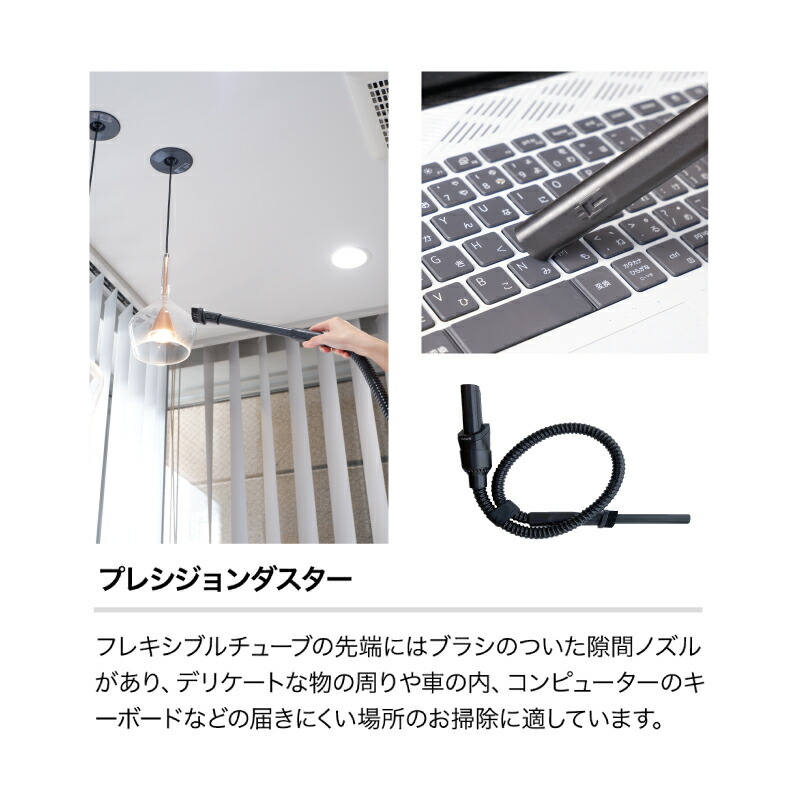 【Shark 公式】Shark シャーク EVOPOWER SYSTEM STD+ コードレススティッククリーナー 追加アクセサリー セット （ブラシ2種 ＋ プレシジョンダスター ） 公式オンラインストア限定 エヴォパワーシステムスタンダードプラス CS150JAE-SET3A /