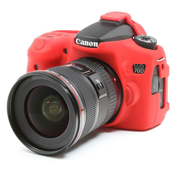 楽天市場 送料無料 ジャパンホビーツール イージーカバー Canon Eos 70d用 レッド 液晶保護フィルム付 高級シリコン製カメラケース 写真屋さんドットコム