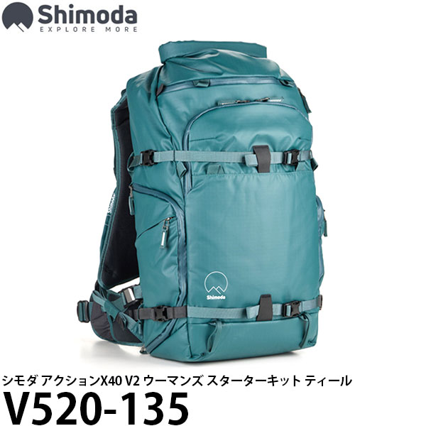 【楽天市場】【送料無料】 エツミ V520-135 シモダ アクションX40 V2 ウーマンズ スターターキット ティール [カメラバッグ