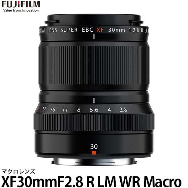 【送料無料】 フジフイルム フジノンレンズ XF30mmF2.8 R LM WR Macro [Xマウント/マクロレンズ/FUJIFILM]