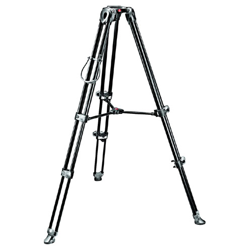《2年延長保証付》マンフロット MVT502AM 伸縮式ツインアルミ三脚 [高さ143.5cm/耐荷重15kg/75mmボール/60mmボールアダプタ付/ビデオ三脚] 【送料無料】【即納】