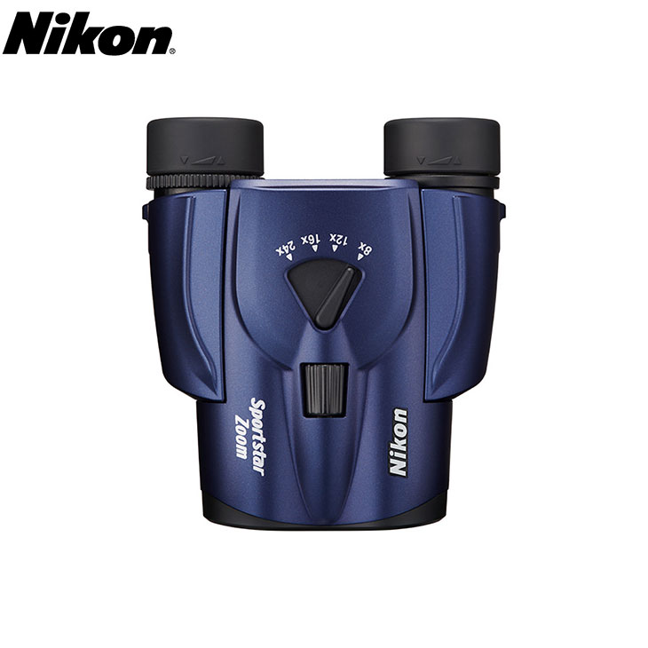 【楽天市場】【送料無料】 ニコン 双眼鏡 Sportstar Zoom 824x25 ダークブルー [SPZ824X25BL Nikon
