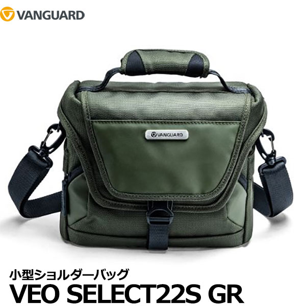 【送料無料】 バンガード VEO SELECT22S GR 小型ショルダーバッグ グリーン [カメラバッグ ヴィオセレクト 一眼カメラ トローリー対応 vanguard 国内正規品]