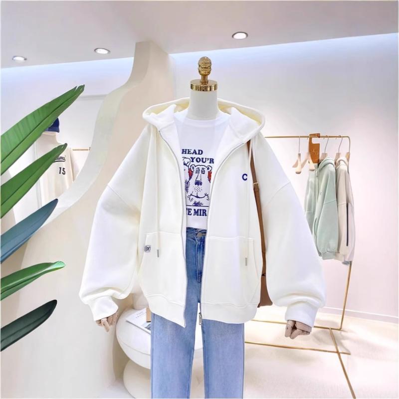 キッズ 女の子 アウター 子供服 ジップアップ パーカー 秋冬 裏起毛 フード付き 無地 長袖 スポーツ 普段着 120 130 140 150 160 170 ピンク グレー ベージュ