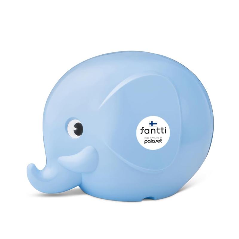 Fantti 象さん 積み立てる箱 鍵付き添い人 北欧 フィンランド 今めかしい 室内装飾 かざり付ける 飾りつけ 飾りつけ エレファントバンク ピュアライトブルー L