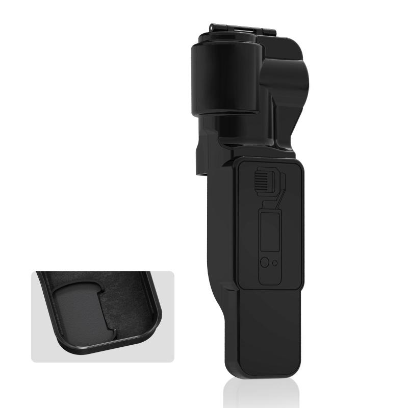 ポケット3 保護カバーケース、ジンバルレンズキャップスクリーンプロテクター DJI Osmo Pocket 3 Creator コンボアクセサリー用 (ブラック)