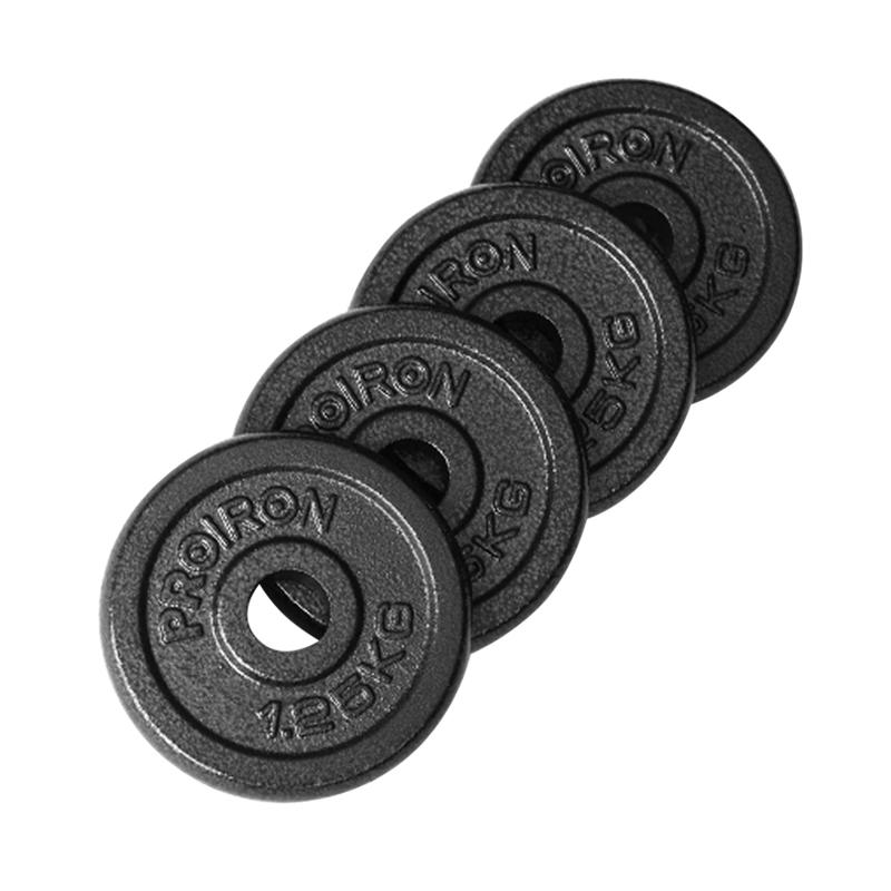唖鈴 一皿 1.25kg/ 2.5kg/5kg/10kg 穴径25粍