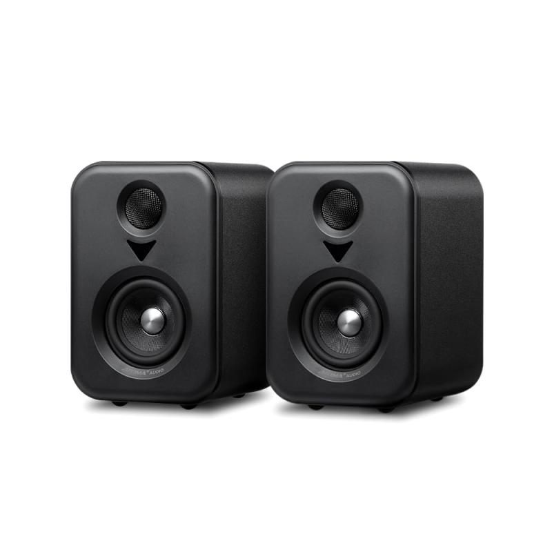 S400 更新モデル 100Wブックシェルフアクティブスピーカー デュアルモード3インチBluetooth HiFiホームサブウーファー音楽システムTVコンピュータ用