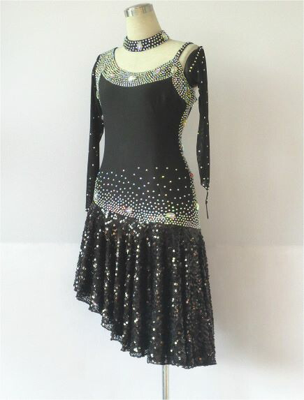 楽天市場】【新商品】社交ダンス・社交ダンスドレス・競技用ドレス