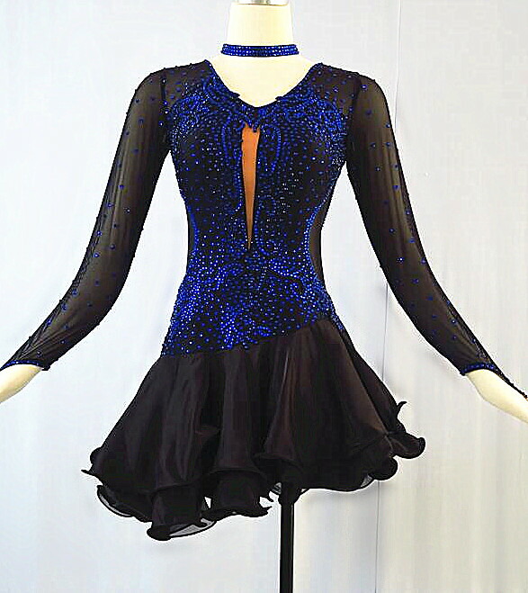 社交ダンス　デモドレス 楽天市場】【10/31 限定クーポン】社交ダンス ダンスドレス モダン DWQ