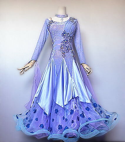 楽天市場】【NEWデザイン】社交ダンス・社交ダンスドレス 社交