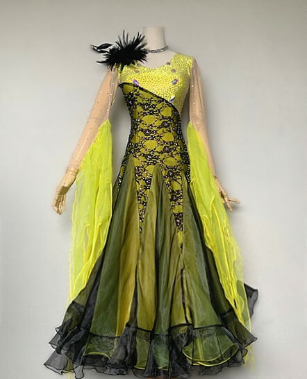 楽天市場】【NEWデザイン】社交ダンス・社交ダンスドレス 社交