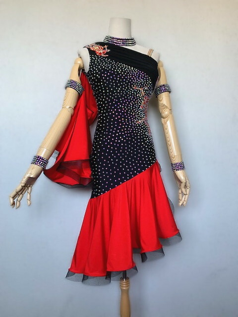 楽天市場】【新商品】社交ダンス・社交ダンスドレス・競技用ドレス