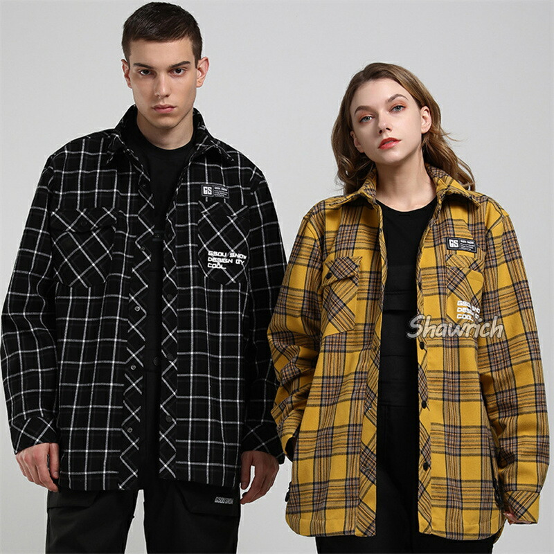 【新品・未使用・即発送】VESP PULLOVER JACKET チェック　L 楽天市場】24-25 VESP べスプ VPMJ1055 Check Shirts Jacket