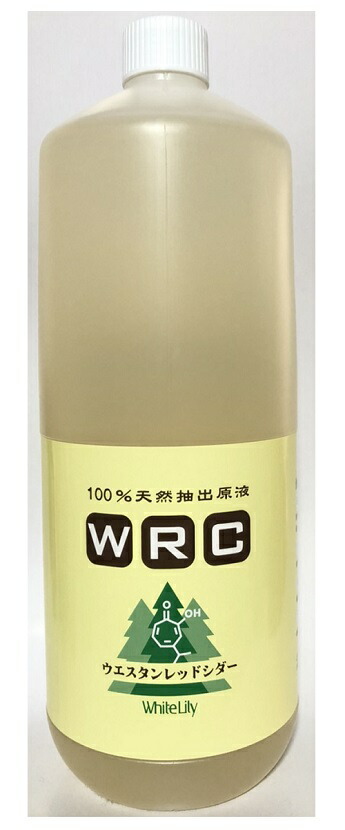 ★限定品生産終了にて在庫限りです★ ホワイトリリー[White Lily]ウエスタンレッドシダー1800ml 限定サイズで約5.5本分（約6600円）ほどお得です！！ お肌を細菌から守る天然ヒノキの殺菌水細菌の繁殖を防ぎ、お肌を健やかに整えます。