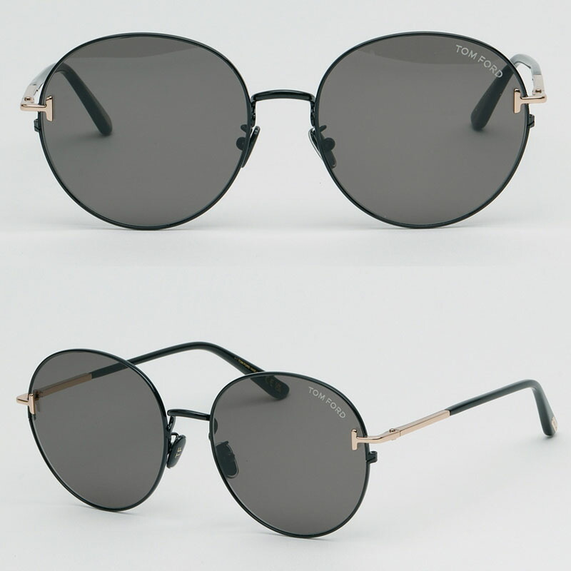 HE\u0026SHE 【送料無料】TOM FORD トムフォード 大人気 TF966K 01A ブランドサングラス ラウンドサングラス ファッションサングラス オーバーフィット 旅行 ユニセックス 男女兼用 メンズサングラス レディースサングラス
