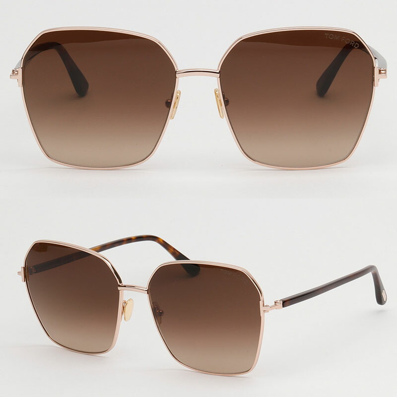 HE\u0026SHE 【送料無料】TOM FORD トムフォード 大人気 TF839 52F CLAUDIA ブランドサングラス ウェリントンサングラス ファッションサングラス レギュラーフィット 旅行 ユニセックス 男女兼用 メンズサングラス レディースサングラス