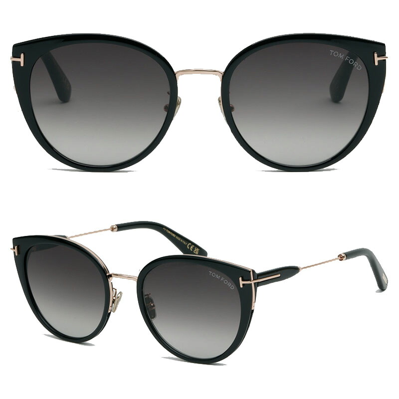 TOM FORD トムフォード 大人気 TF1141K 01B ブランドサングラス キャッツアイサングラス ファッションサングラス オーバーフィット 旅行 ユニセックス 男女兼用 メンズサングラス レディースサングラス HE&SHE 【送料無料】