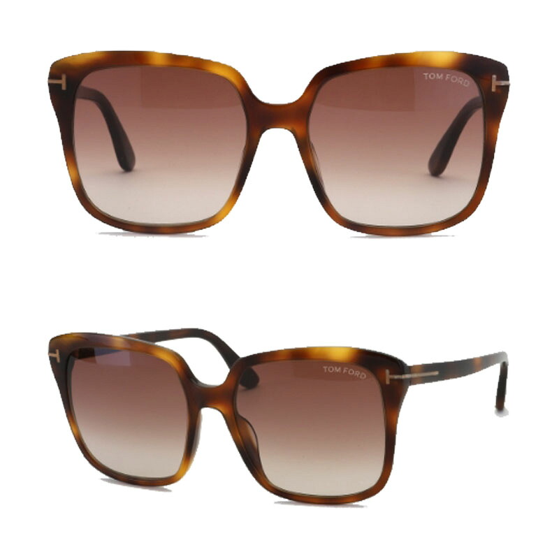 TOM FORD トムフォード 大人気 TF788 53F ブランドサングラス ウェリントンサングラス ファッションサングラス オーバーフィット 旅行 ユニセックス 男女兼用 メンズサングラス レディースサングラス HE&SHE 【送料無料】｜HE＆SHE