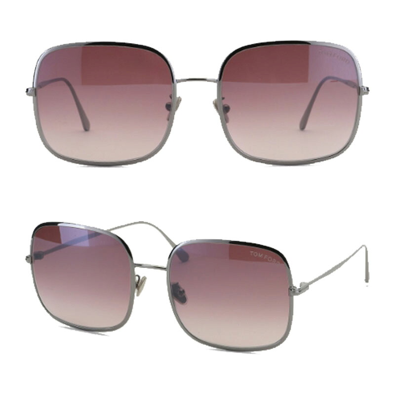 TOM FORD トムフォード 大人気 TF865-F 14U ブランドサングラス ウェリントンサングラス スクエア ファッションサングラス オーバーフィット 旅行 ユニセックス 男女兼用 メンズサングラス レディースサングラス HE&SHE 【送料無料】