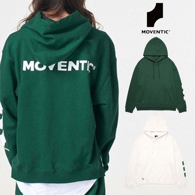 HE\u0026SHE MOVENTIC 【モベンティック】 [送料無料] ユニセックス ストリート カジュアル フーディ フード 20FW ベーシックロゴパーカー BASIC LOGO HOODIE