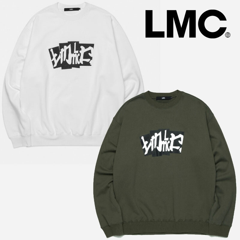 HE&SHE [送料無料] LMC【エルエムシー】 [送料無料] 21fw LMC WONG SWEATSHIRT ユニセックス ストリート カジュアル トレーナー 全2カラー｜HE＆SHE