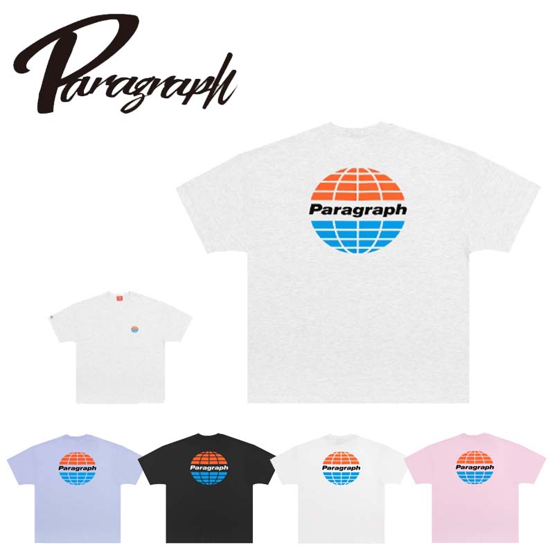 PARAGRAPH正規品【パラグラフ】 [送料無料] 2023SS S9-066 Heritage Pepsi Short Sleeve ヘリテージペプシ半袖Tシャツ カットソー ユニセックス 男女兼用 カジュアル 韓国ファッション 韓国ブランド 大人気 ユニセックス ストリート