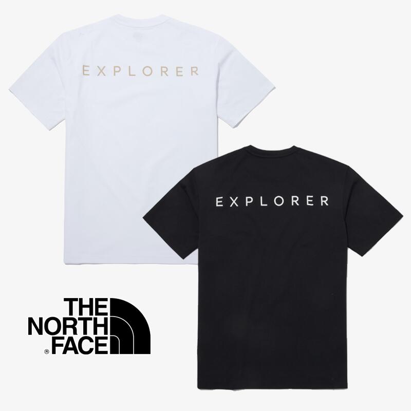 HE\u0026SHE [貨物輸送無料] 北の方人間の顔 定まり品 23SS THE NORTH FACE DELUZ S/S R/TEE NT7UP08 北の方人間の顔 半袖Ｔシャツ 無地 半袖Ｔシャツ メンズ半袖Ｔシャツ レーディス半袖Ｔシャツ アウトドア デイリー ルーズフィット 第一義的 うしろ側刷り上げる 再利用原料品